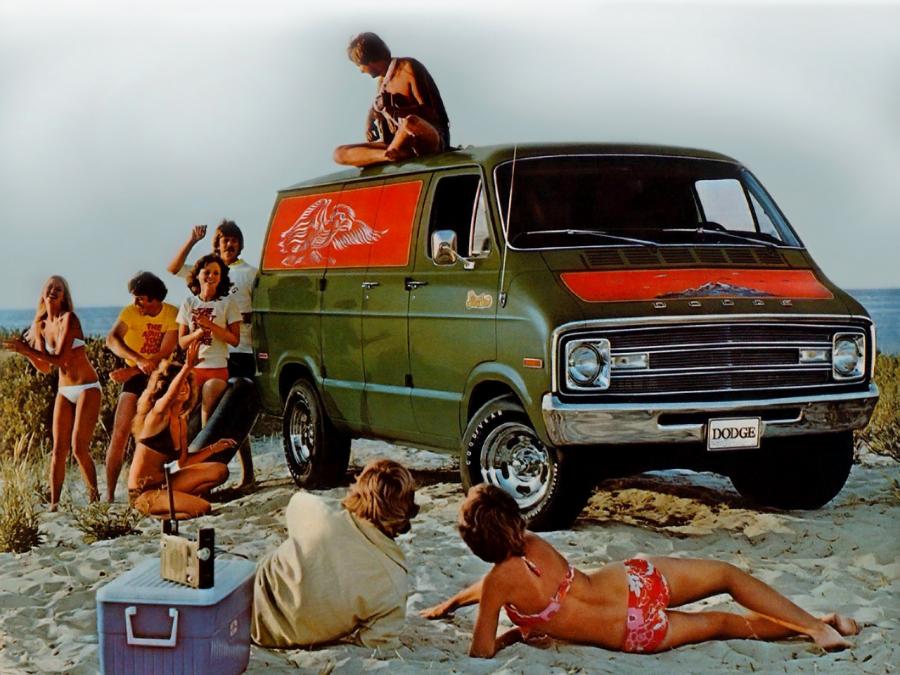  Dodge B100 Street Van 1976 года  (фото 1 из 8)